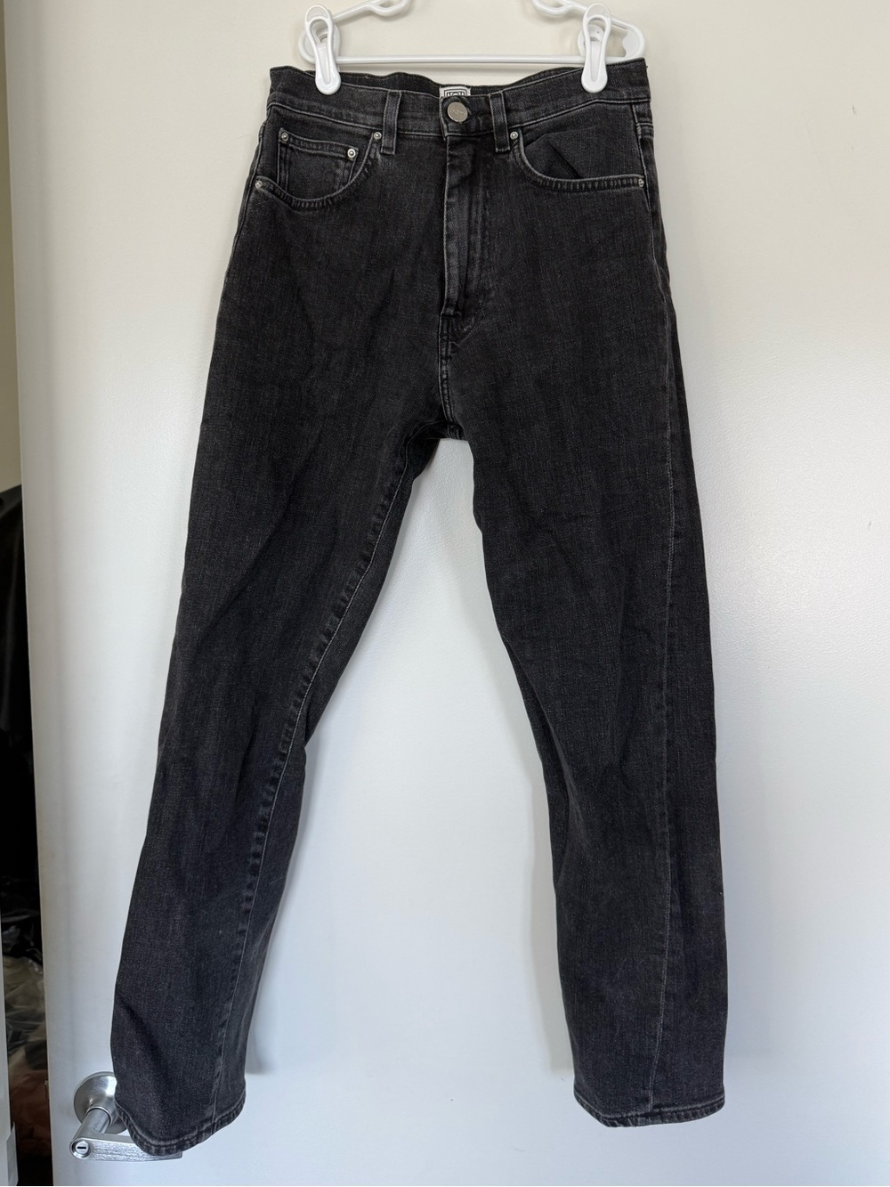 Toteme Twisted Seam Jeans in Denim Grey - Picture 2 of 6